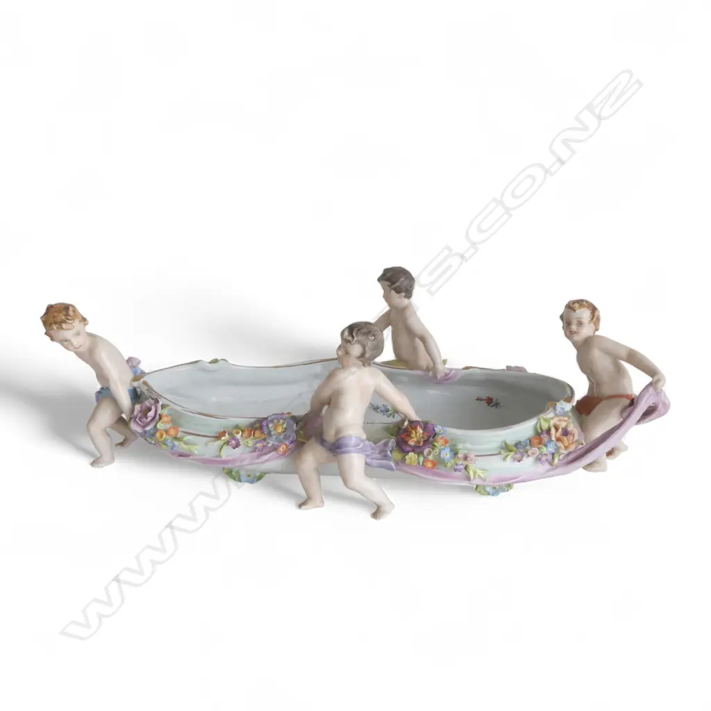 19TH CENTURY MEISSEN STYLE GERMAN CENTREPIECE 425mm (w) Image 1++