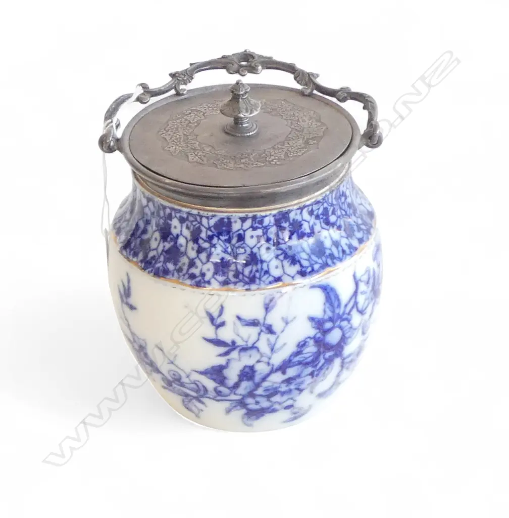 B/W COPELAND BISCUIT BARREL H.190mm Image 1++