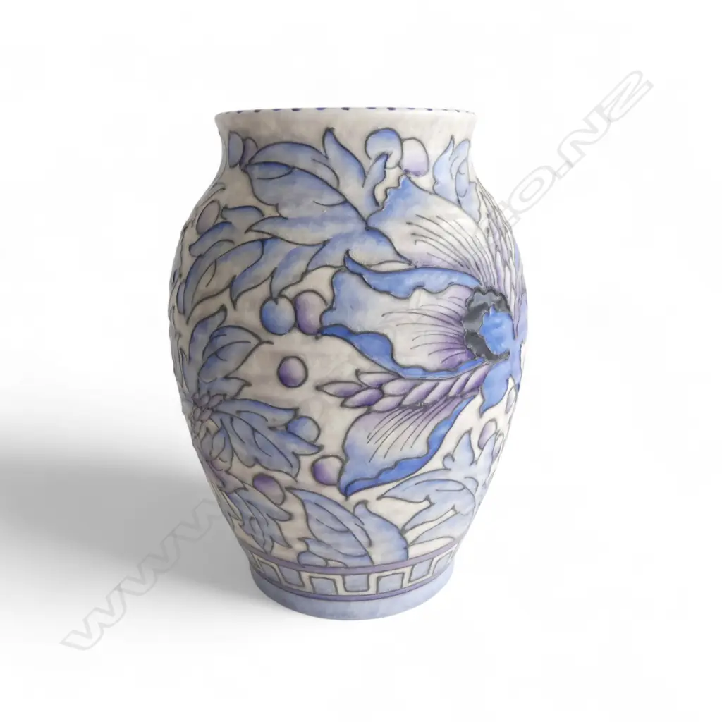 CHARLOTTE RHEAD BURSLEY WARE VASE H.205mm Image 1++