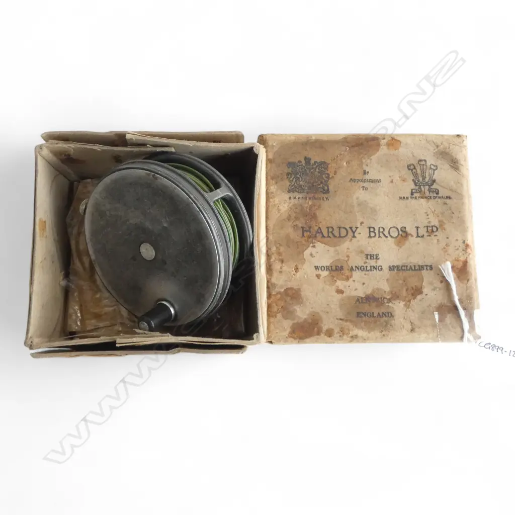 BOXED HARDY BROS Ltd FRESHWATER REEL THE 'PERFECT' 3 7/8 Image 1++