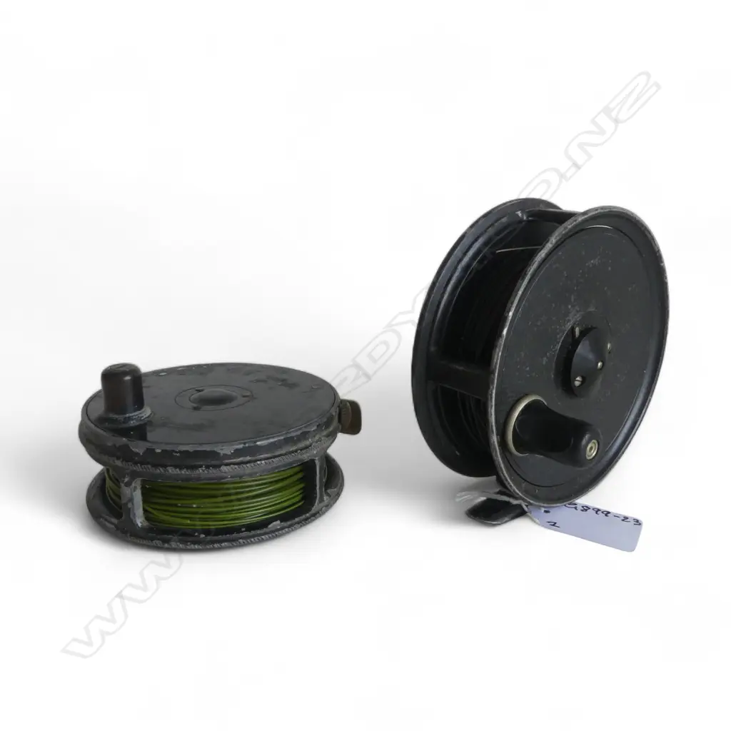 2 FRESHWATER REELS; PRIDEX & W.G. TISDALL 'THE ST. GILES' Image 1++