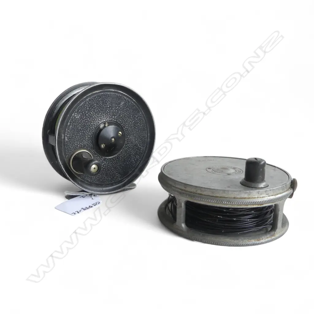 2 FRESHWATER REELS; PRIDEX & W.H. TISDALL 'THE ST. GILES' Image 1++