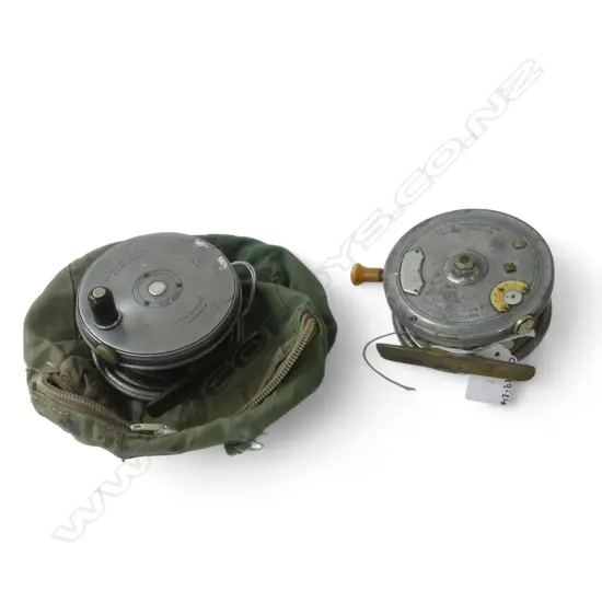 2 FRESHWATER REELS HARDY BROS Ltd. THE 'PERFECT' & THE 'SILEX MAJOR'