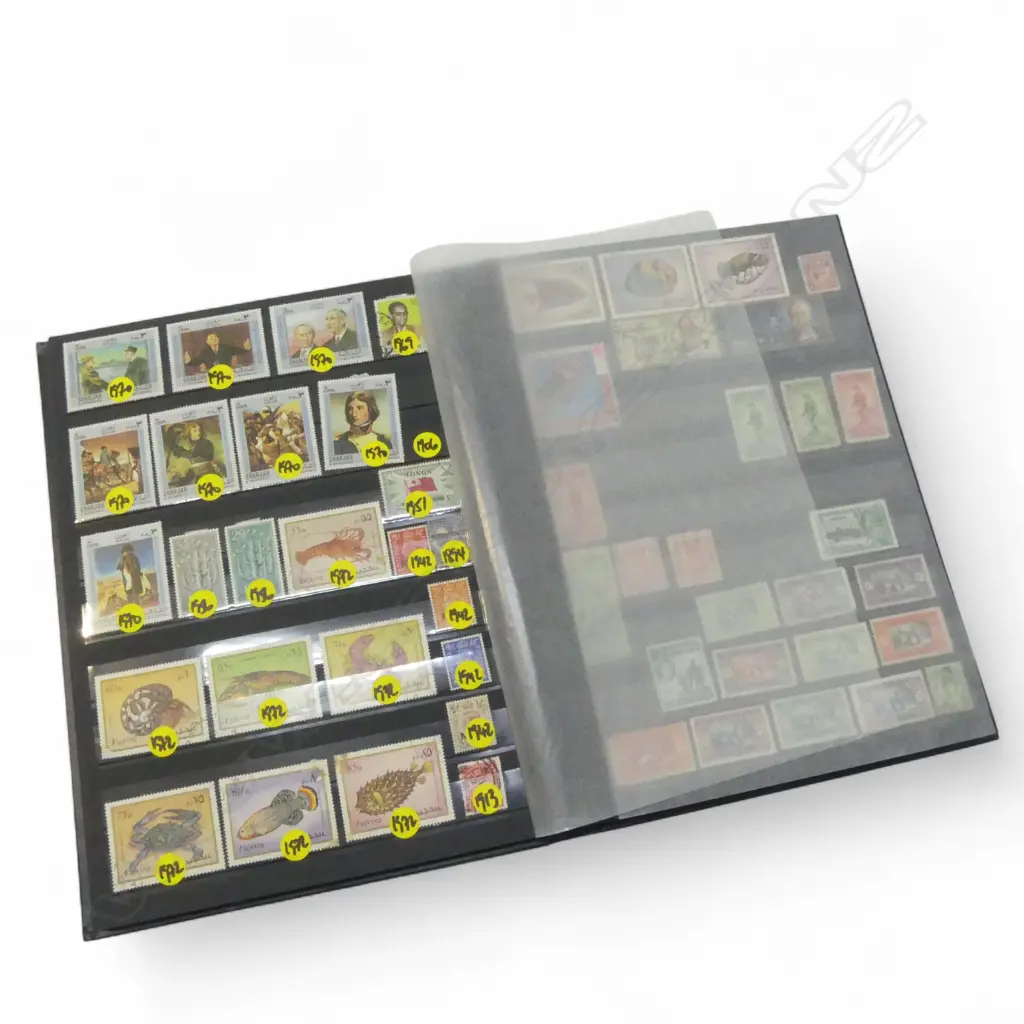 ALBUM OF ASST. WORLD STAMPS Image 1++