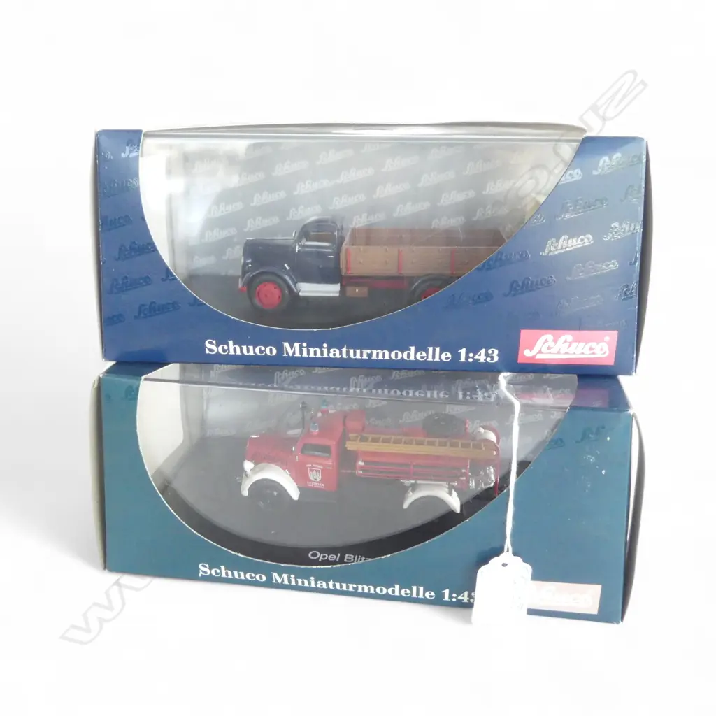 2 BOXED SCHUCO MODEL CARS Image 1++