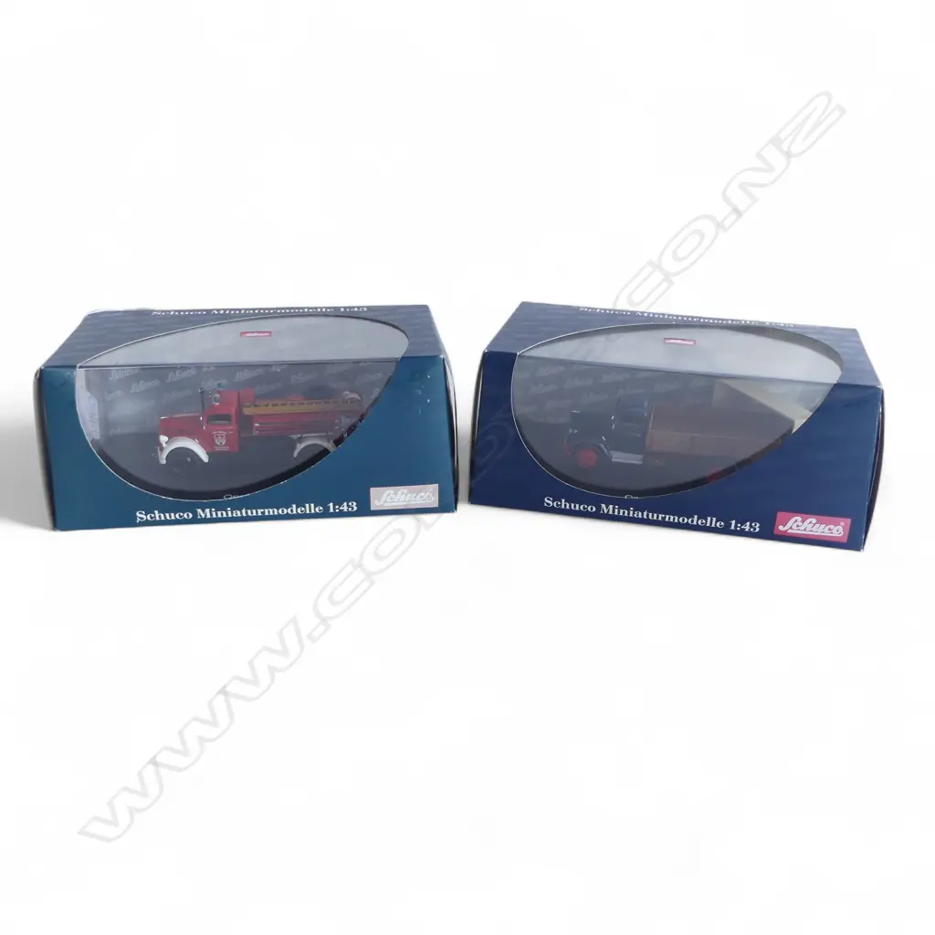 2 BOXED SCHUCO MODEL CARS Image 1++