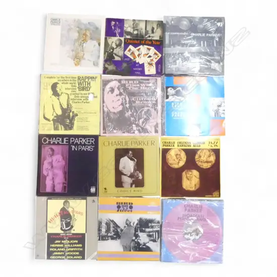 ASST. CHARLIE PARKER JAZZ LPs  Provenance: Ex Collection Wellington Choy