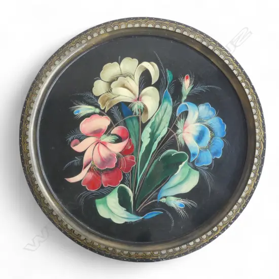 RUSSIAN LACQUERED TRAY
