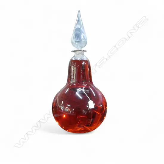 LARGE CLEAR OLD CHEMIST JAR, H.630mm