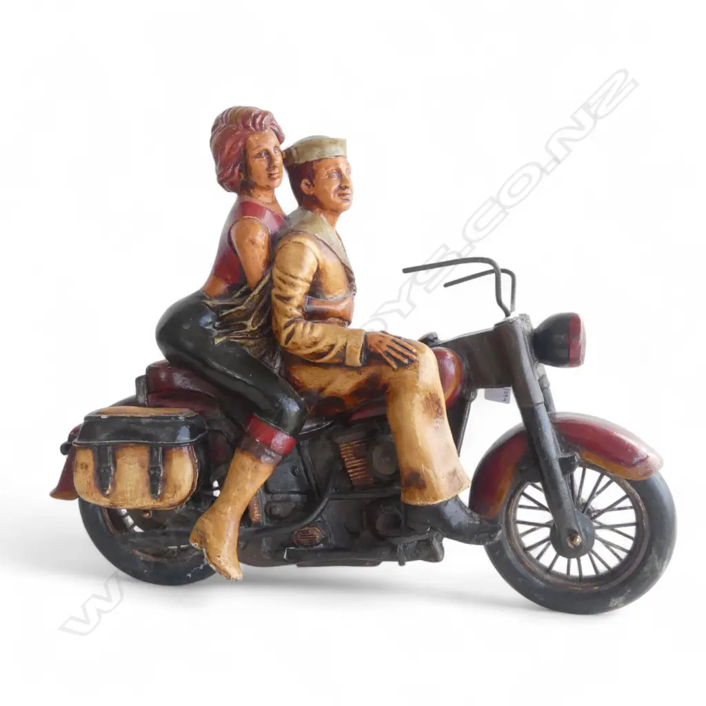MODEL MOTORBIKE & RIDERS L500MM Image 1++