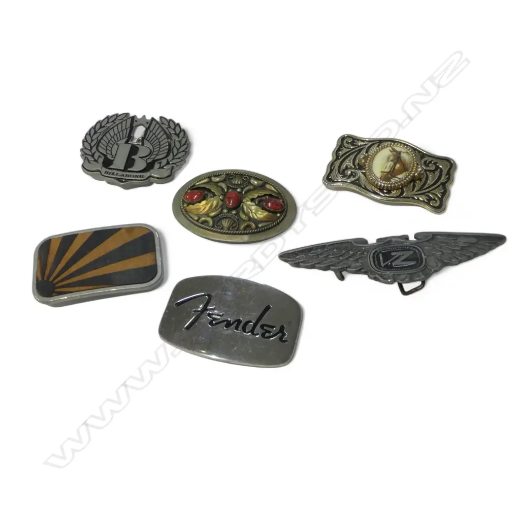 7 ASST. BELT BUCKLES Image 1++