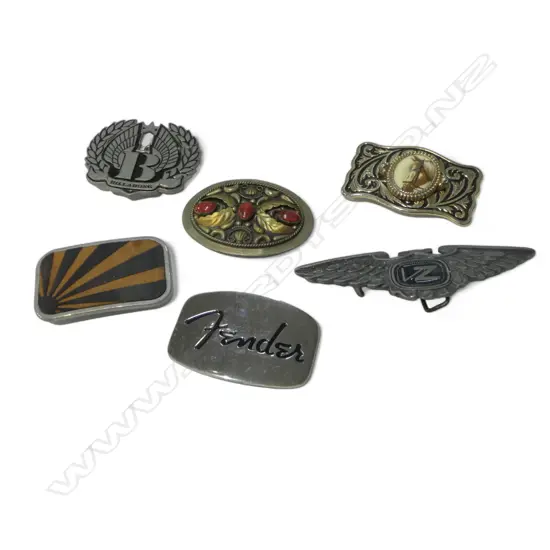 7 ASST. BELT BUCKLES