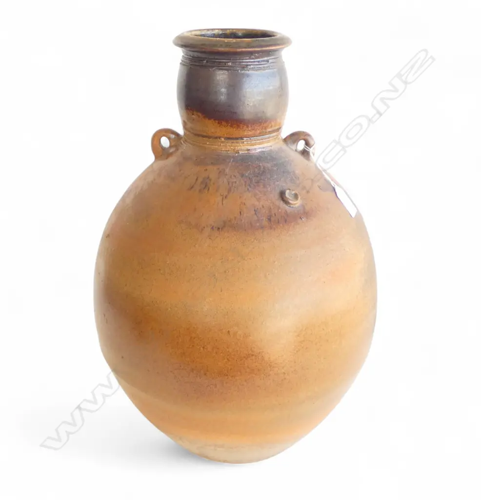 HANS BAUER ANATHOTH POTTERY FLOOR VASE H.485mm Image 1++