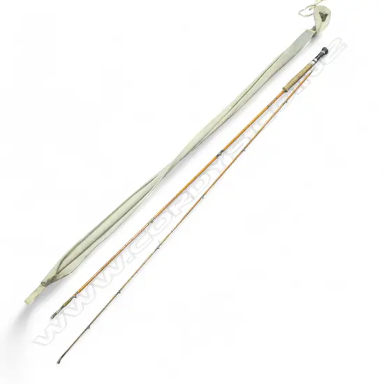 2 PCE SPLIT CANE FRESHWATER ROD IN BAG marked #7