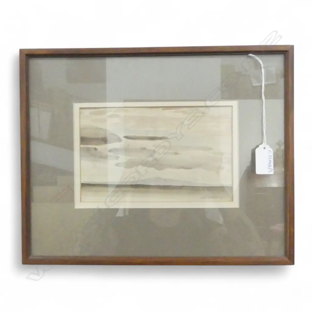 HELEN BROWN, RANGITOTO WC, 1980 115x180mm, SIGNED & DATED Image 1++