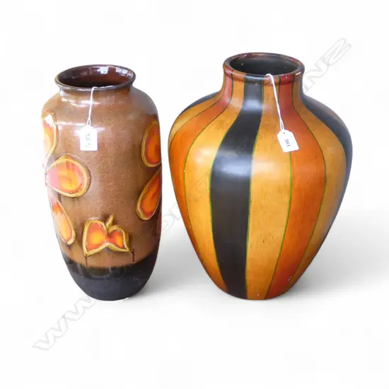 2 LG VASES H.400mm