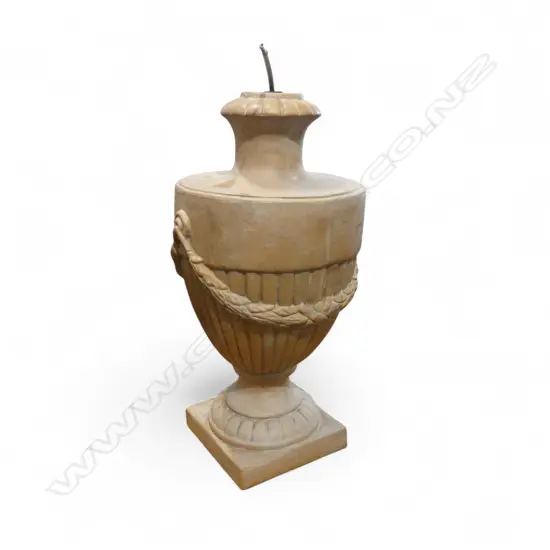 CERAMIC URN LAMP BASE H.480mm