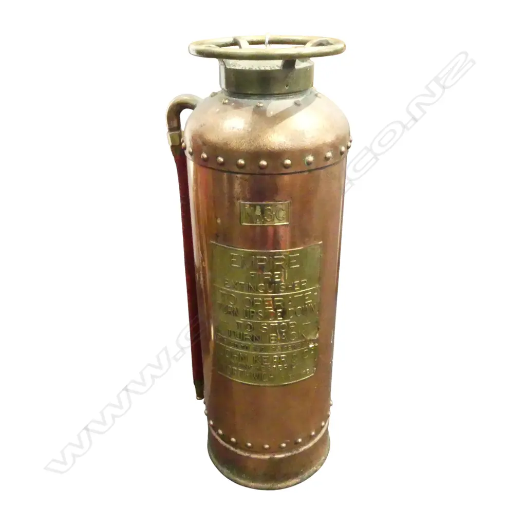 COPPER FIRE EXTINGUISHER H.565mm Image 1++