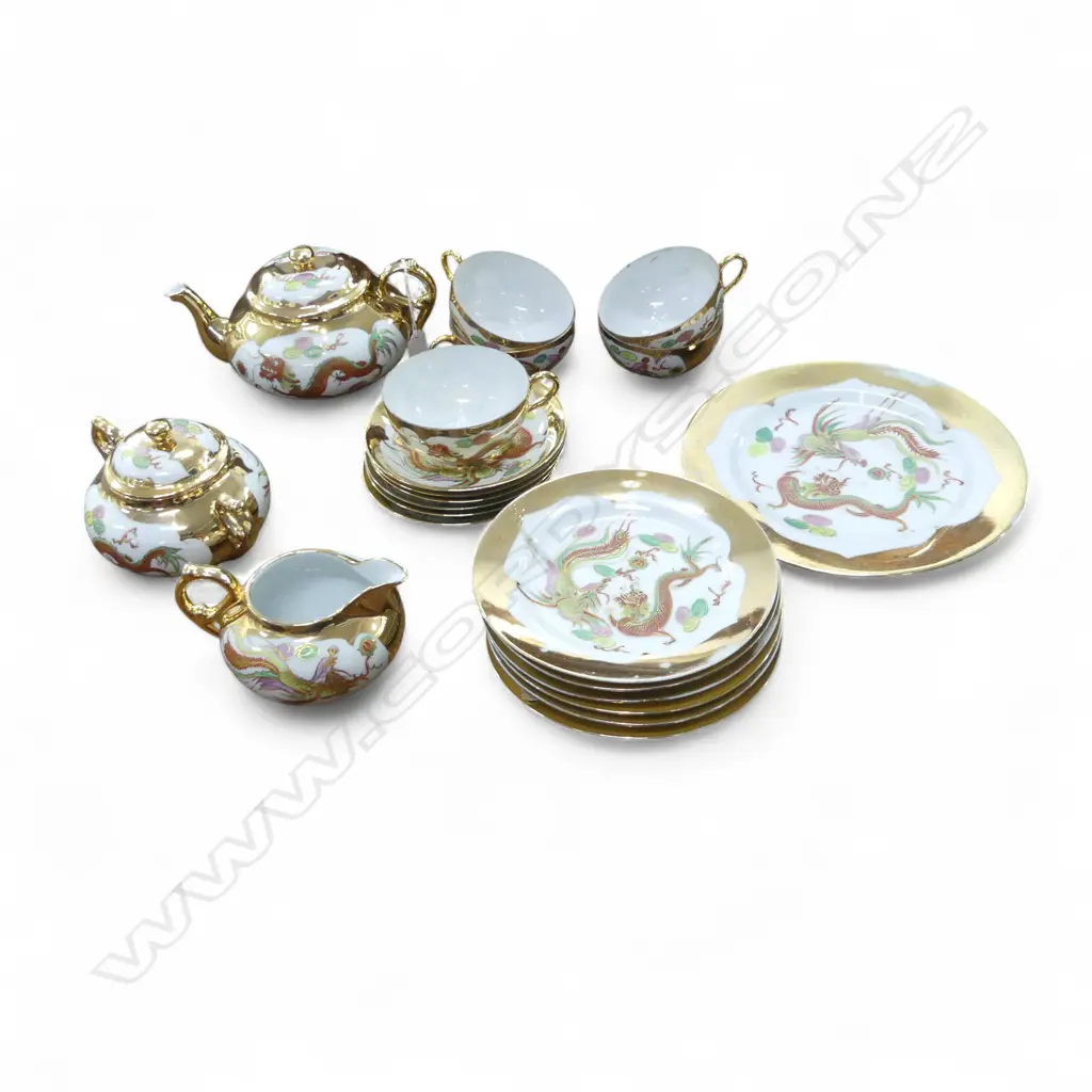 JAPANESE GILDED TEA SET Image 1++