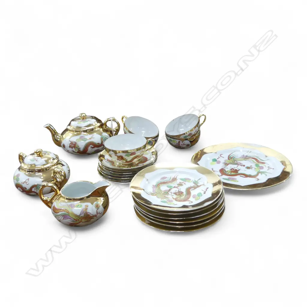 JAPANESE GILDED TEA SET Image 1++