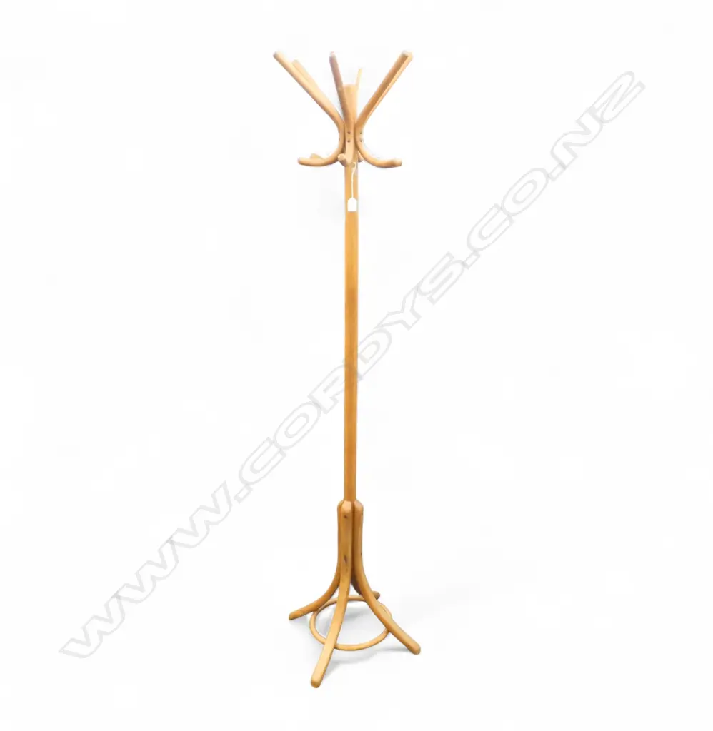 VINTAGE WOODEN COAT HANGER H.1880mm Image 1++