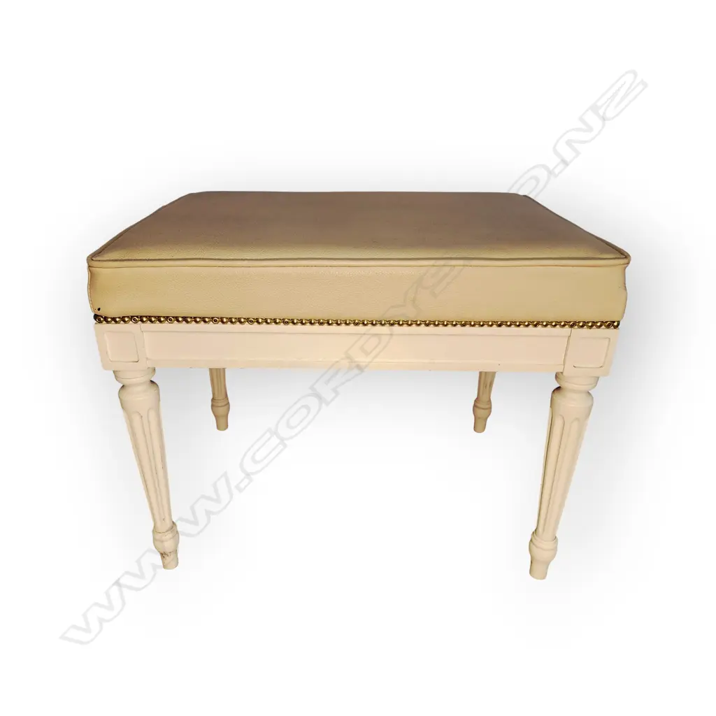 FRENCH PROVINCIAL LOUIS XVI STYLE BENCH Image 1++