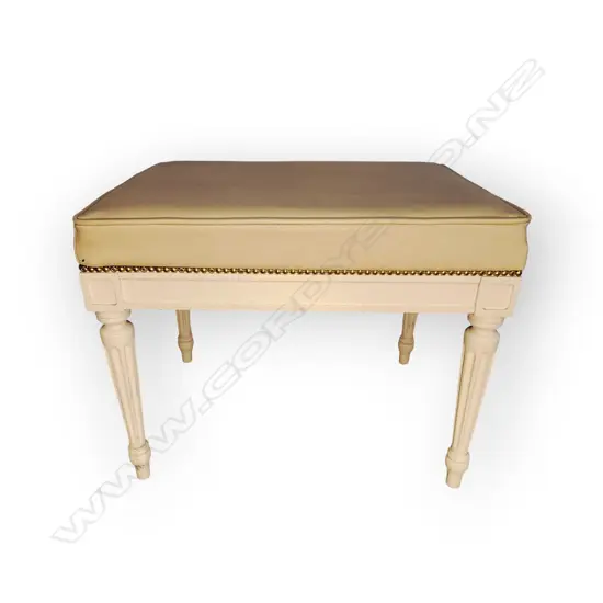 FRENCH PROVINCIAL LOUIS XVI STYLE BENCH