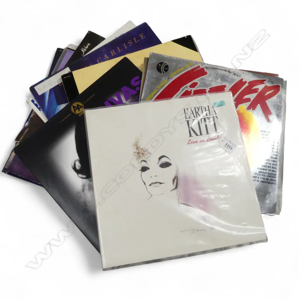 ASST. RECORDS; FEMALE ARTISTS; EARTHA KITT, DONNA SUMMER, MELANIE, SADE, JOPLIN ETC Image 1++