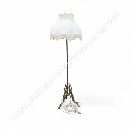BRASS STANDARD LAMP H.1690mm