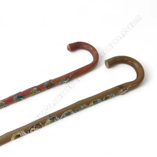2 WALKING STICKS L.925mm
