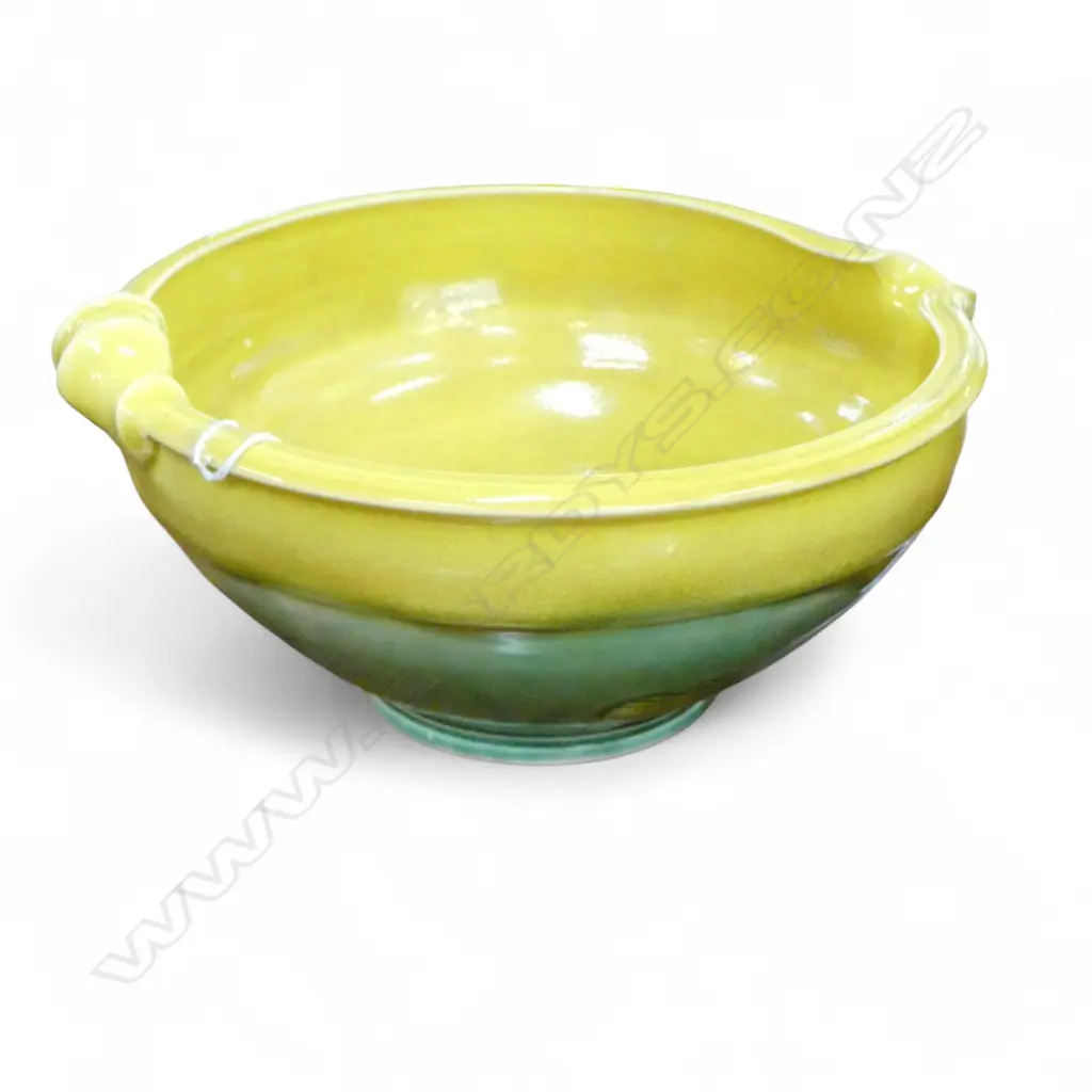 ANDREW VAN DER PUTTEN STUDIO POTTERY BOWL 250mm dia Image 1++