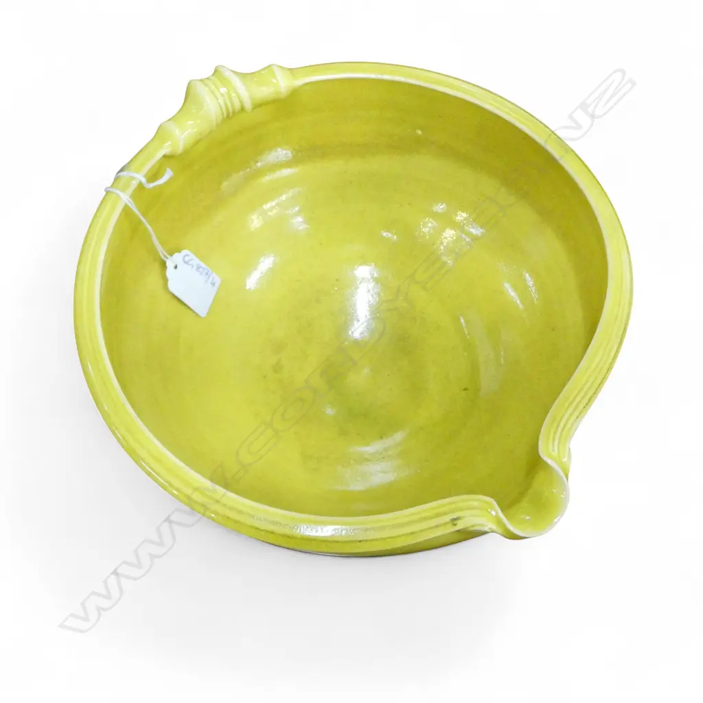 ANDREW VAN DER PUTTEN STUDIO POTTERY BOWL 250mm dia Image 1++