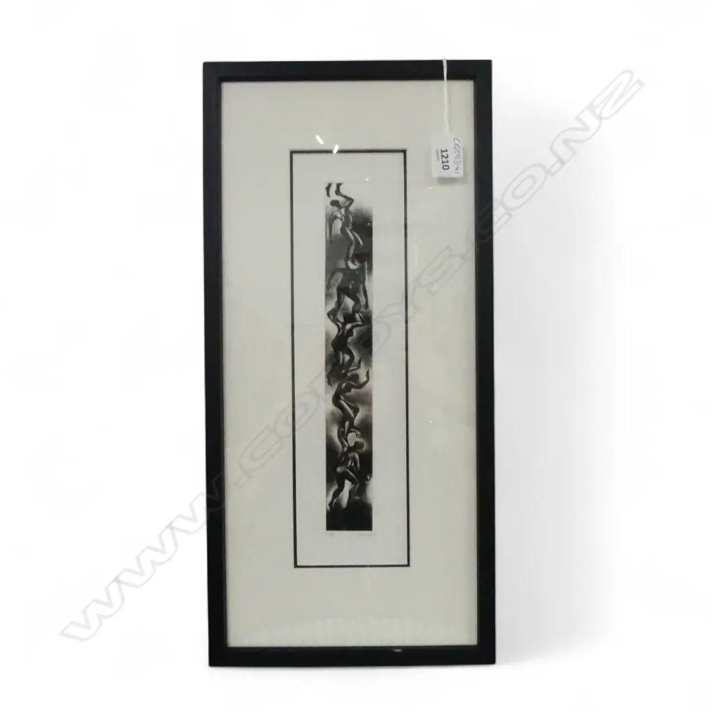 VIVIAN WARD, UNTITLED, ETCHING ON PAPER Ed. 15/20, 320x85mm Image 1++