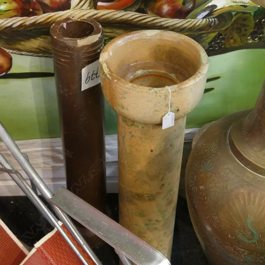 2 FLANGED PIPE SECTIONS H.700mm Image 1++