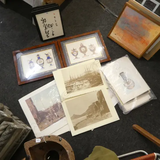 ASST. VINTAGE PRINTS, N.Z., EUROPE etc