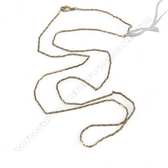 14ct GOLD NECK CHAIN  L.520mm. 3.26gms.