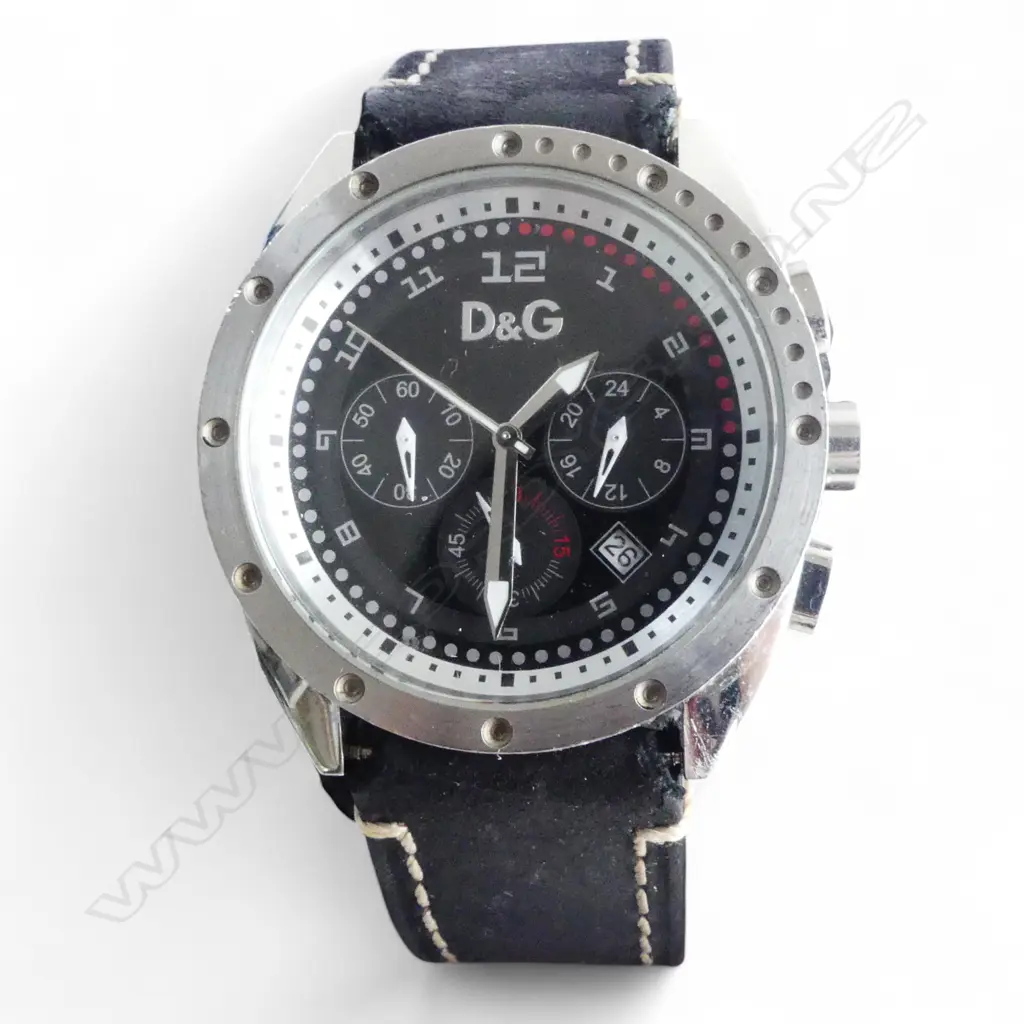 D&G WRIST WATCH, BOXED & RUNNING Image 1++