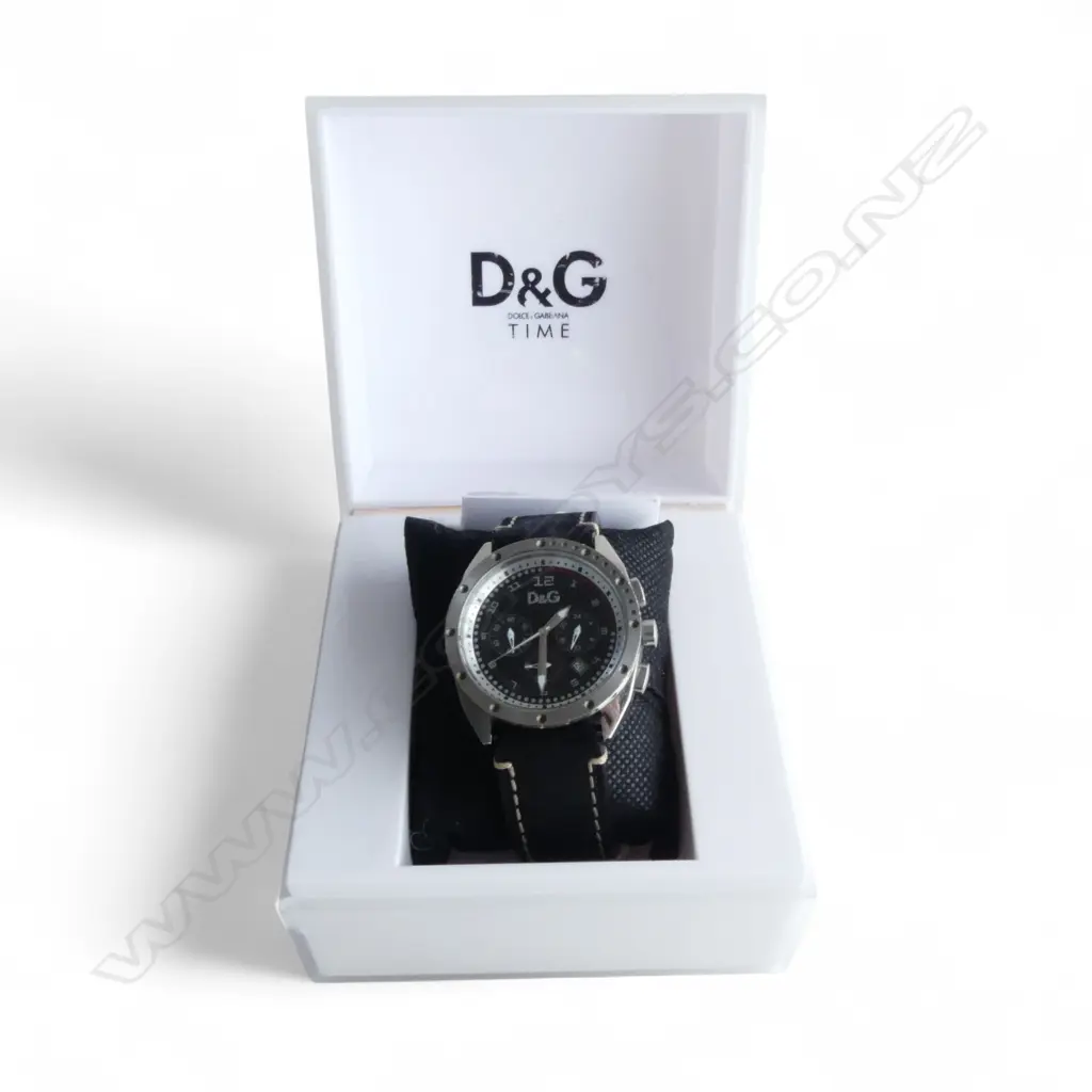 D&G WRIST WATCH, BOXED & RUNNING Image 1++