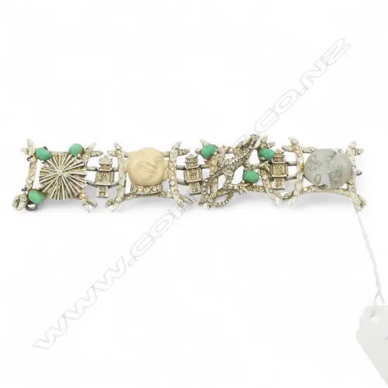 ORIENTAL BUDDHA COSTUME BRACELET BY HAR