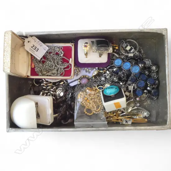 TIN COSTUME JEWELLERY   