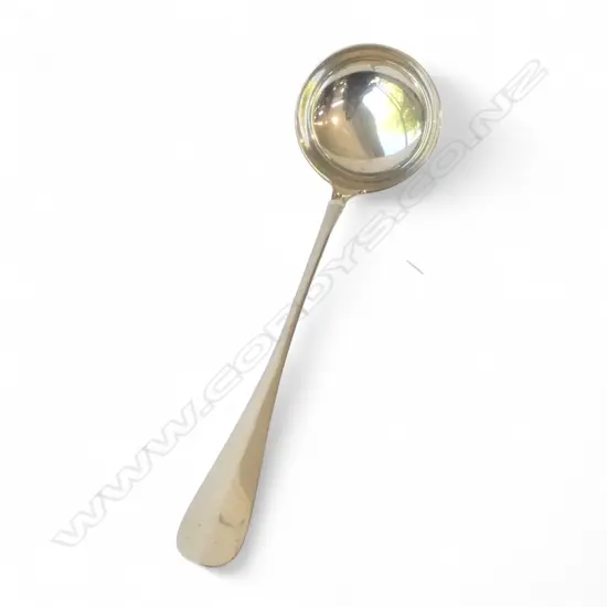 LRG CONTINENTAL SILVER LADLE, 200gm