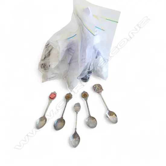 ASST. SOUVENIR SPOONS; UNITED KINGDOM, JUBILEES, EUROPEAN, MISC & OTHER ASST. INTERNATIONAL 