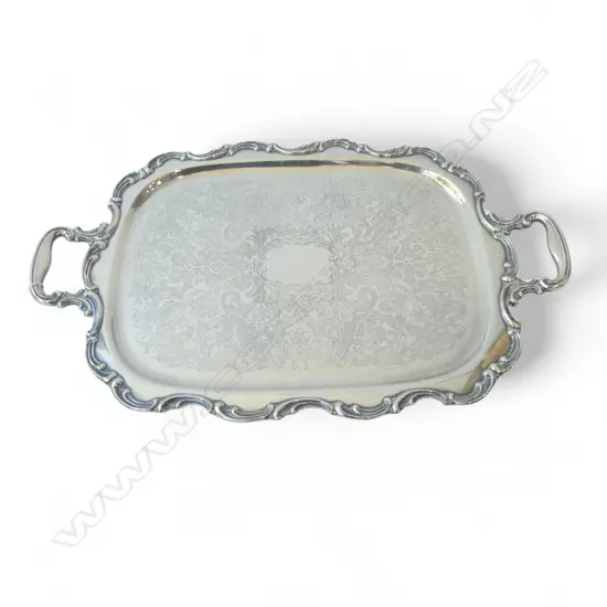 LARGE GORAM PLATE 2 HANDLED SERVING TRAY L530MM