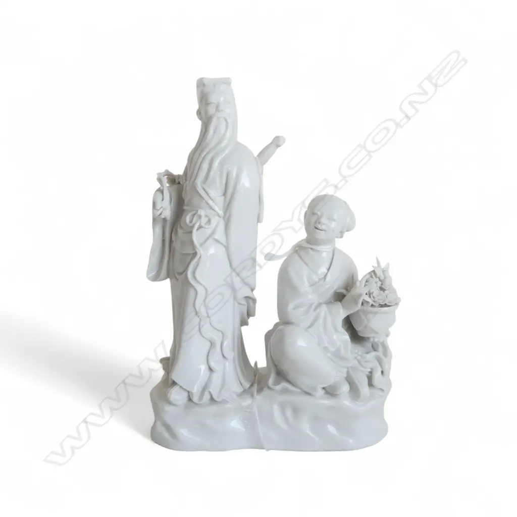 BLANC DE CHINE FIGURAL CHINESE ORNAMENT H160MM Image 1++