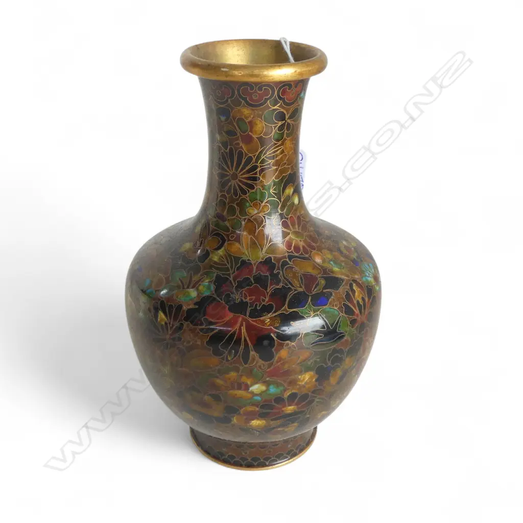 CLOISONNE VASE H.180mm Image 1++