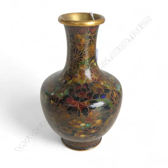 CLOISONNE VASE H.180mm