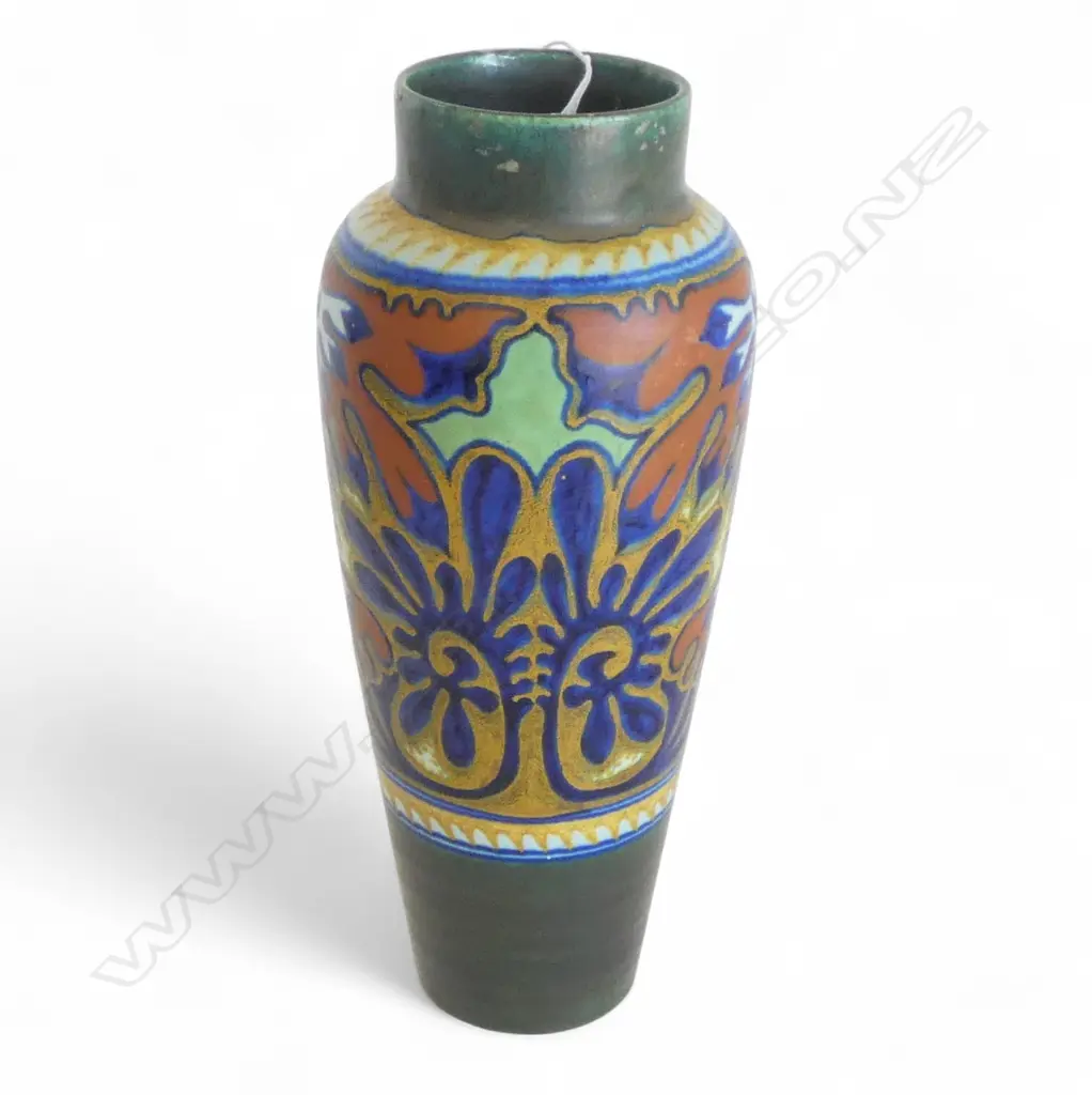 GOUDA RHODIAN VASE, HOLLAND H.275mm Image 1++