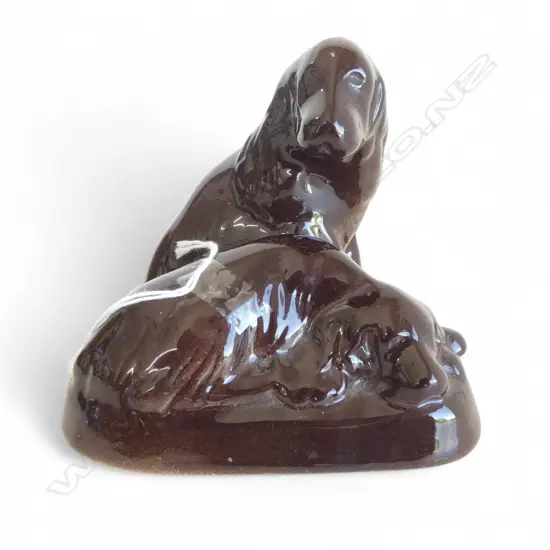 CROWN LYNN BROWN SETTER DOGS #172 H.100mm