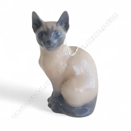 ROYAL COPENHAGEN SIAMESE CAT H.190mm