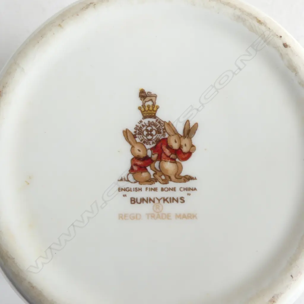 2 ROYAL DOULTON 'BUNNYKINS' CUPS + LOVING CUP  Image 1++